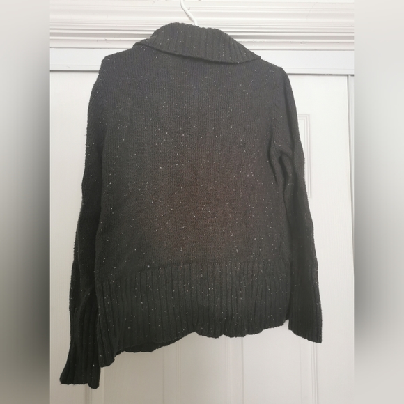 Cotton Ginny charcoal cardigan - Picture 3 of 3